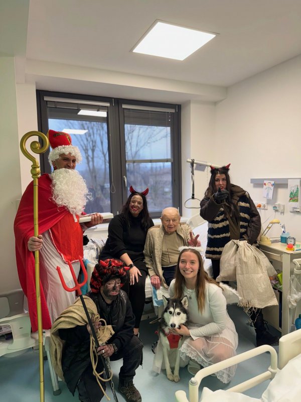 Mikulášská nadílka:  Senatorium Brno (Vividus Medical)